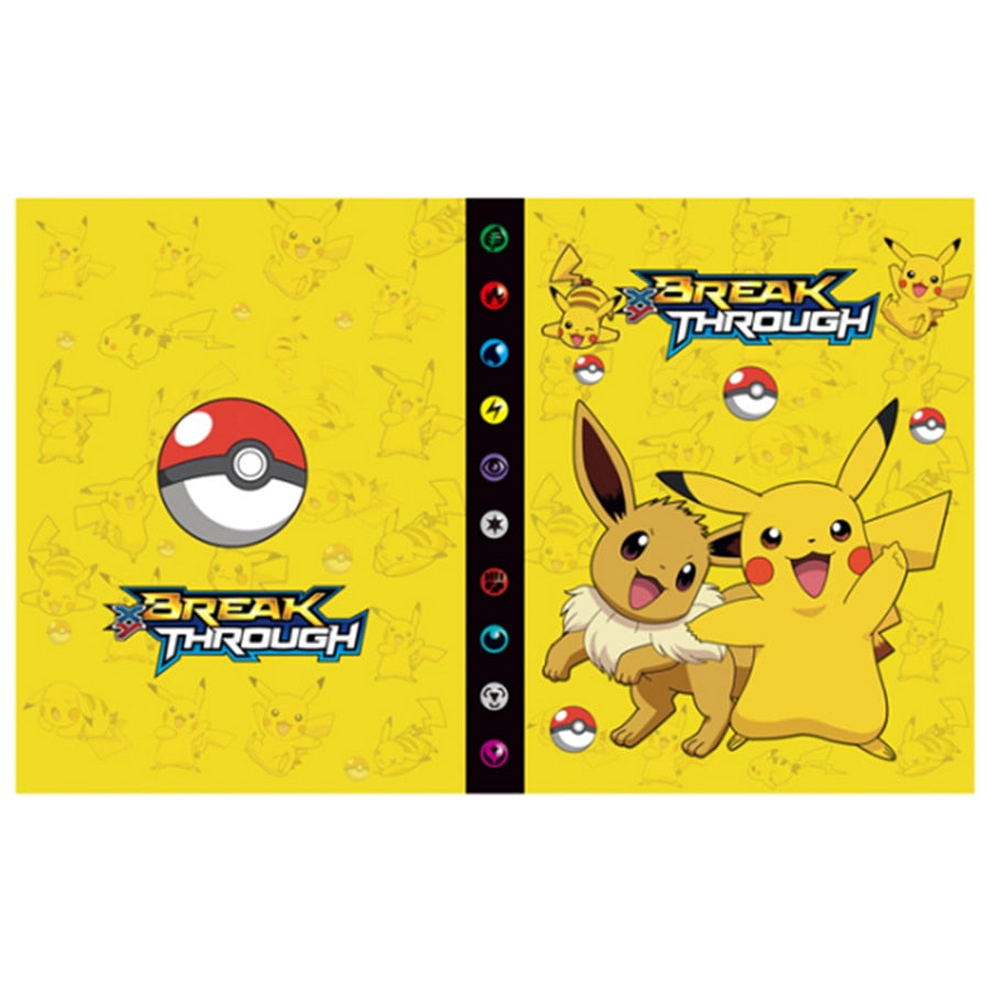 Anime 240Pcs Pokemon Cards Kawaii Album Books Game Collection Cards Holder Hobby VMAX File Loaded List Kids Toys Gift Christmas