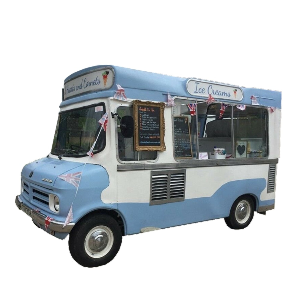 Brand New Mobile Fast Food Truck For Sale Snack Pizza Smoothie Bbq Hot Dog Coffee Ice Cream Food Truck