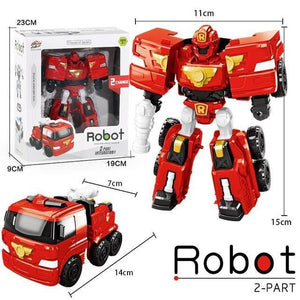 No Box 3 In 1 Transformation Robot Action Figure Toy Car Toys Cartoon Animation Model Set For Boys Birthdays Gifts