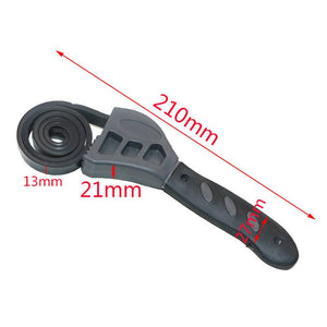 Belt Wrench Oil Filter Puller Adjustable Strap SpannerChain Jar Lids Cartridge Disassembly Tool Strap Opener Plumbing Tools