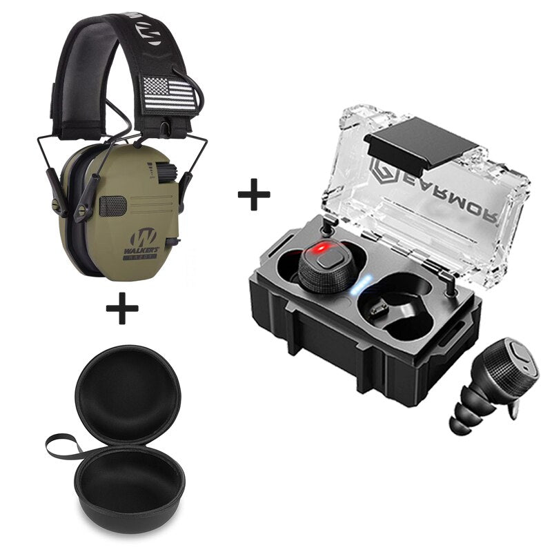 Earmor M20 MOD3 Earplugs Electronic Hearing protection Shooting Earmuff Ear protect Noise Reduction active hunting headphone
