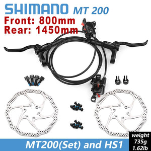 Shimano BR BL MT200 Bicycle Hydraulic Brake 800/1350/1450mm MTB Hydraulic Disc Brake Mountain Bike Upgrade MT315 Bike Parts