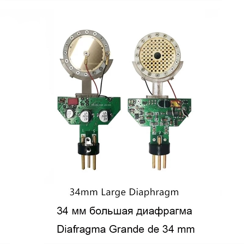 Professional Condenser Microphone Studio For PC Laptop Computer Mic Karaoke Singing Streaming USB Wired Mikrofon Mike Microphn