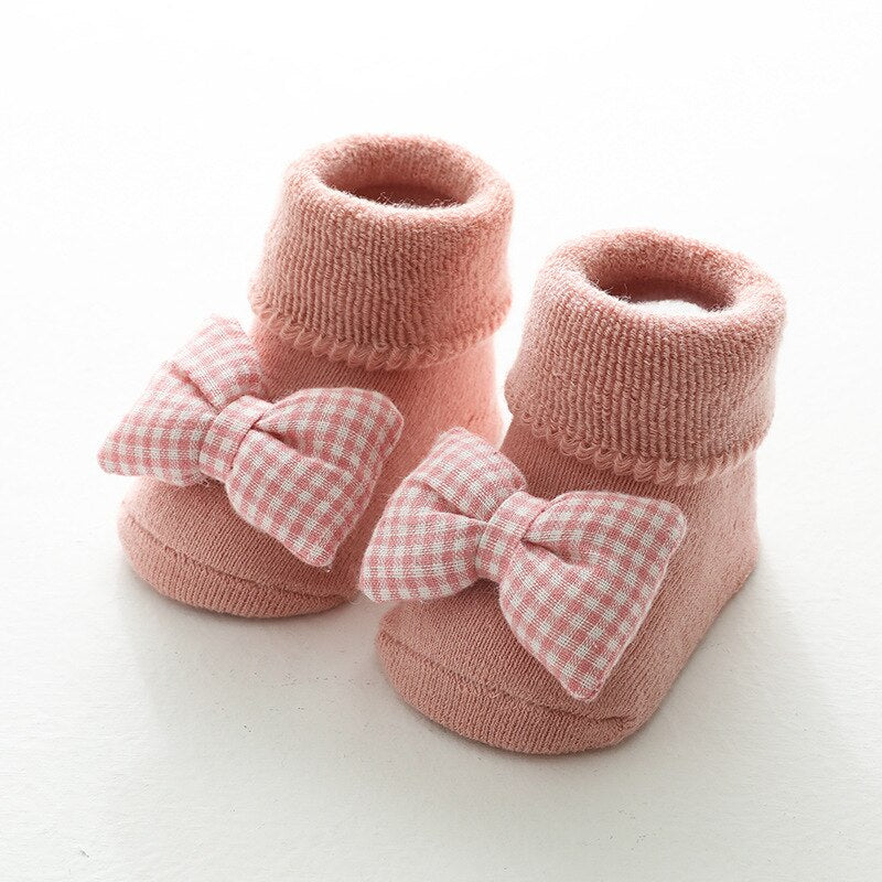 Thicken Baby Kids Socks Autumn Winter Cotton Striped Socks Warm Toddler Boy Girls Floor Socks Children Clothing Accessories