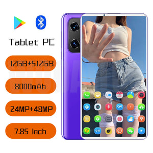 Global Version M12 Tablet Android 12 WPS Office Notebook 7.85Inch Laptop Google Play Pad MINI 12GB 512GB 8800mAh 5G Keyboard Hot