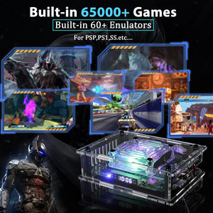 Super Console X Max Plus Dual System Wifi 8K HD Retro TV Video Game Player S905X3 CPU 65000+ Games 60+ Emulator  For PS1/PSP/N64