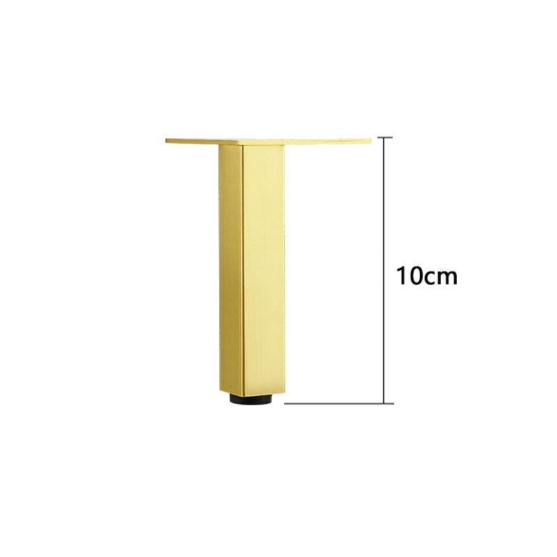 4pcs Adjustable Legs for Furniture Metal Black Gold Coffee Table Leg Sofa Bed Chair TV Bathroom Cabinet Replacement Foot Fitting