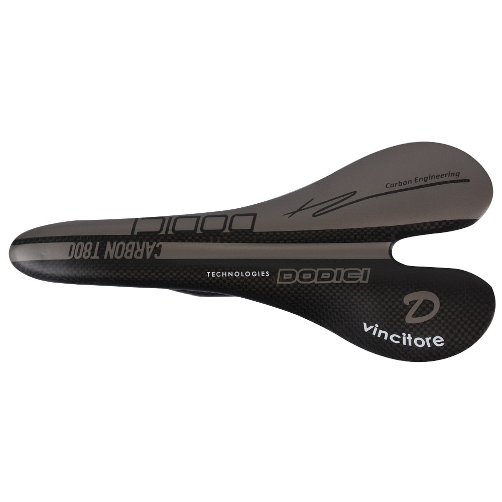 DODICI Carbon Fiber Saddle Road Bike saddle Lightweight Seat Cycling Parts Bike Saddle 88g Carbon saddle 3k Matte  bike seats
