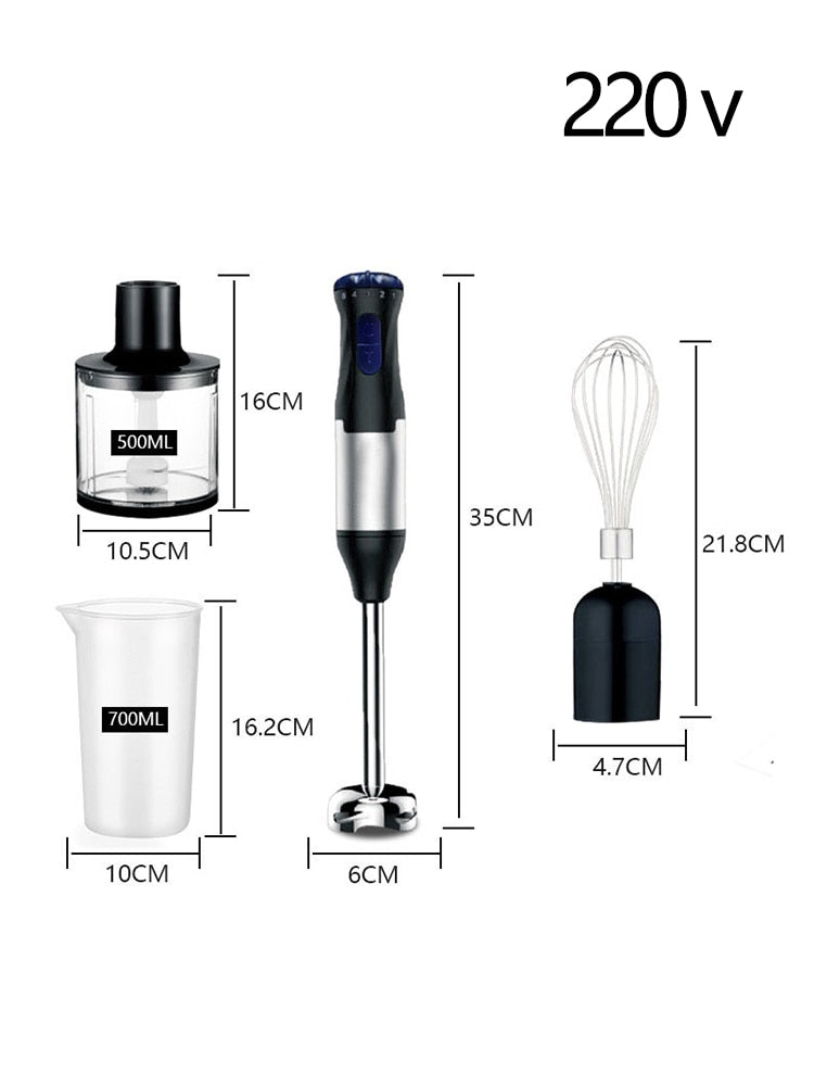 TABELL Portable Blender Electric Food Processors 5 Speeds Meat Mixer Machine Egg Blender Multifunction Juicer Kitchen Appliances