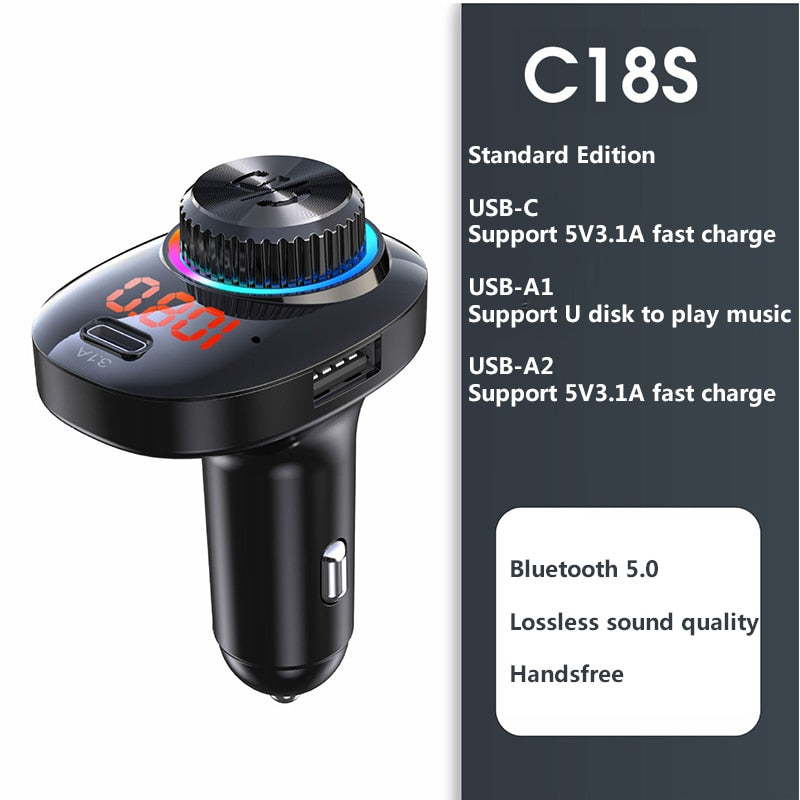 Bluetooth адаптер блютуз Bluetooth Receiver Car  Accessories Car Intelligent System Electronics Car Accessories Music Adapter