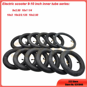 9 Inch 10 Inch Inner Tube for Electric Scooter Speedual Grace 10 Zero 10X KUGOO M4 Ninebot Mini Balance 9x2.50  10x2/2.50 Camera