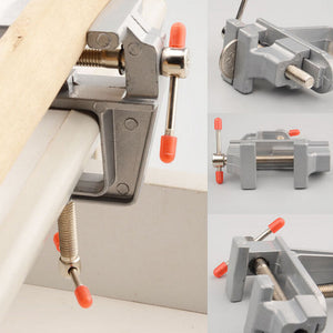 NEW Arrival 3.5" Aluminum Miniature Small Jewelers Hobby Clamp On Table Bench Vise Mini Tool Vice Muliti-Funcational
