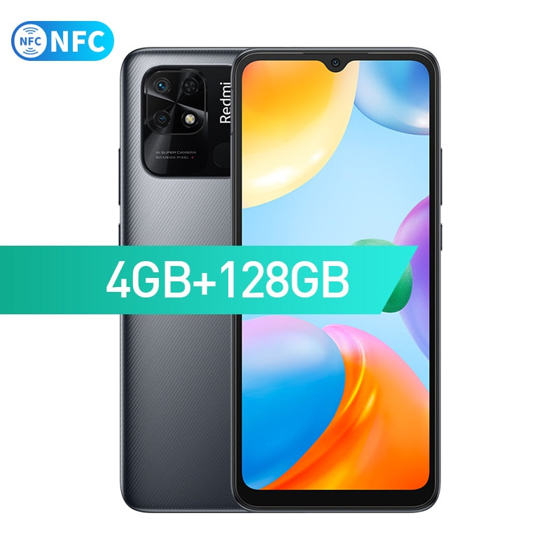Global Version Xiaomi Redmi 10C 4GB 64GB / 4GB 128GB Smartphone Snapdragon 680 Octa Core 6.71" Display 50MP Rear Camera 5000mAh
