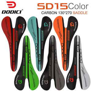 DODICI Carbon Fiber Saddle Road Bike saddle Lightweight Seat Cycling Parts Bike Saddle 88g Carbon saddle 3k Matte  bike seats
