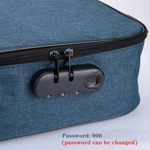 Document Bag Large Capacity Travel Passport Wallet Card Organizer Men&#39;s Business Waterproof Storage Pack Home Accessories Item