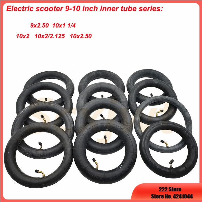 9 Inch 10 Inch Inner Tube for Electric Scooter Speedual Grace 10 Zero 10X KUGOO M4 Ninebot Mini Balance 9x2.50  10x2/2.50 Camera