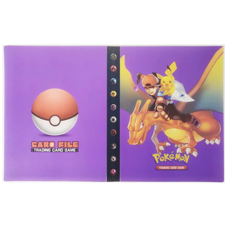Anime 240Pcs Pokemon Cards Kawaii Album Books Game Collection Cards Holder Hobby VMAX File Loaded List Kids Toys Gift Christmas