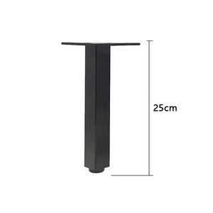 4pcs Adjustable Legs for Furniture Metal Black Gold Coffee Table Leg Sofa Bed Chair TV Bathroom Cabinet Replacement Foot Fitting