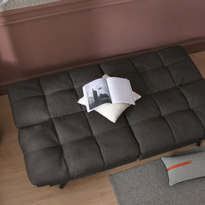 Convertible Memory Foam Futon Couch Bed  Modern Folding Sleeper Sofa Sofa Bed for Living Room