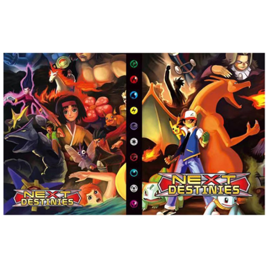 Anime 240Pcs Pokemon Cards Kawaii Album Books Game Collection Cards Holder Hobby VMAX File Loaded List Kids Toys Gift Christmas