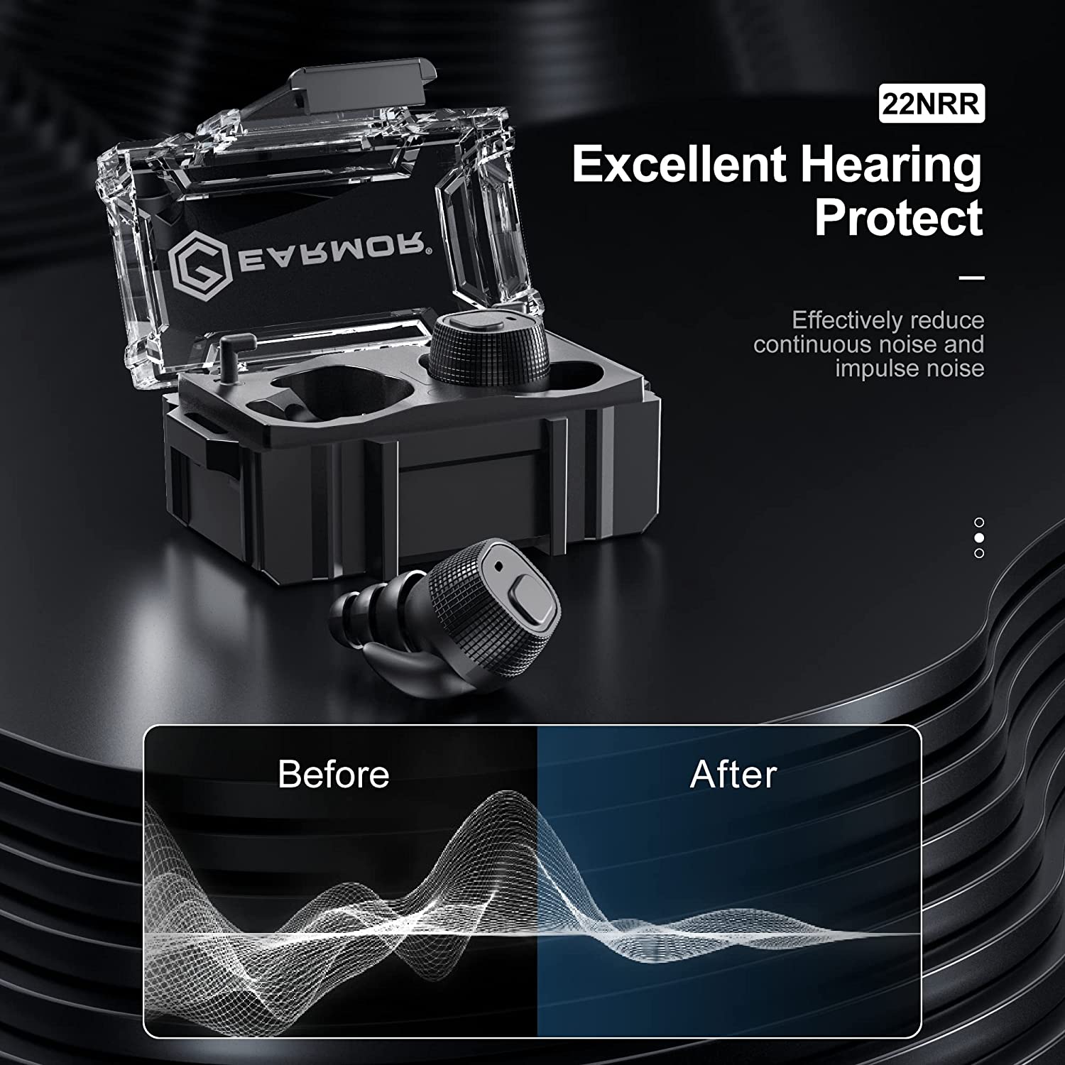 Earmor M20 MOD3 Earplugs Electronic Hearing protection Shooting Earmuff Ear protect Noise Reduction active hunting headphone