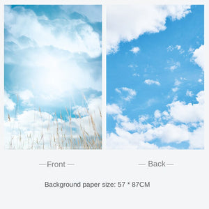 Photo Studio Back Drops Background Product Photography Food Props Backdrops for Photographers Christmas Morandi  Paper 57*87cm