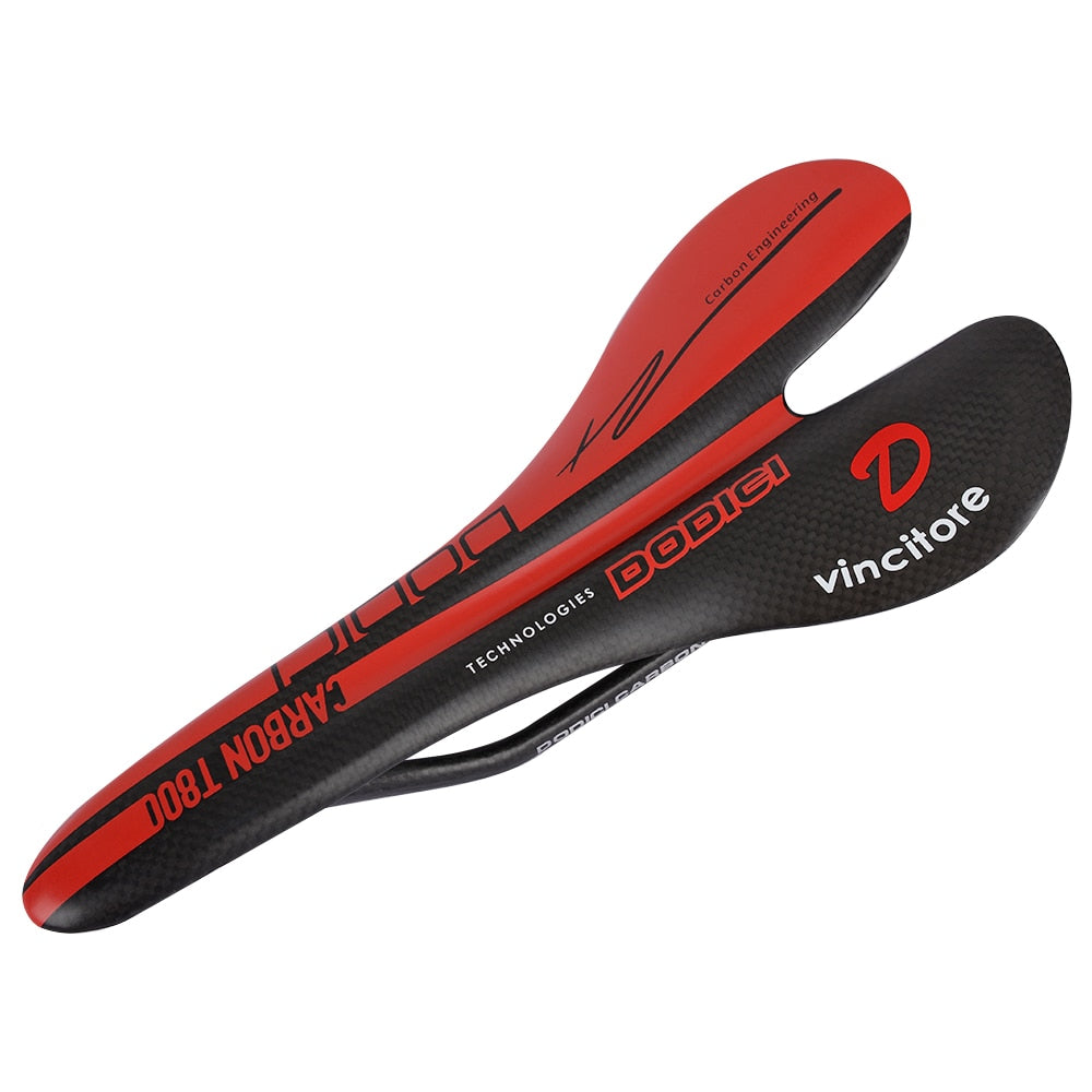 DODICI Carbon Fiber Saddle Road Bike saddle Lightweight Seat Cycling Parts Bike Saddle 88g Carbon saddle 3k Matte  bike seats