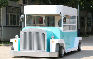 Mobile Food Cart Fried Barbecue Street Food Vending Kiosk Multifunctional Electric Ice Cream Milk Tea Fast Food Truck