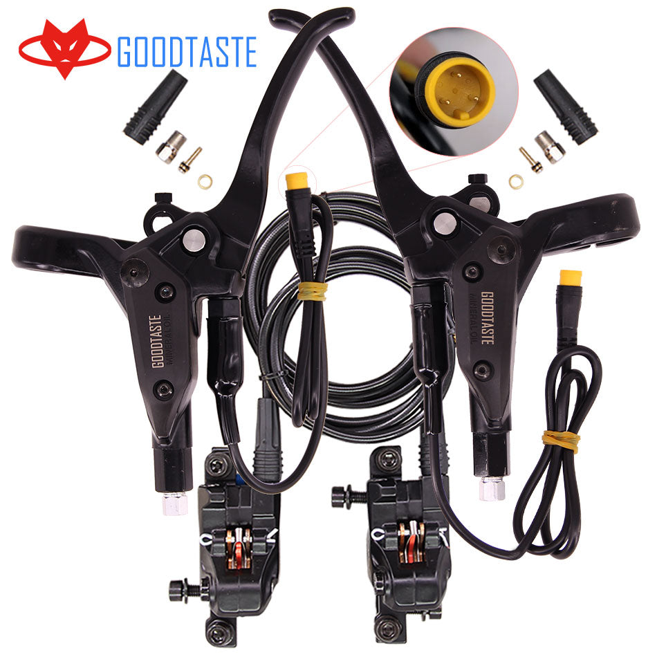 GT03 E-Bike MTB Scooter Split 2100mm Tubing Price Left Disc Cut Power Off Xod Bafang Parts 3 Pin Hydraulic Brakes for Bikes