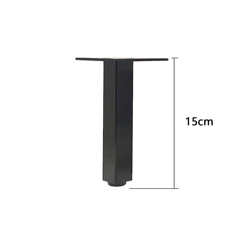 4pcs Adjustable Legs for Furniture Metal Black Gold Coffee Table Leg Sofa Bed Chair TV Bathroom Cabinet Replacement Foot Fitting