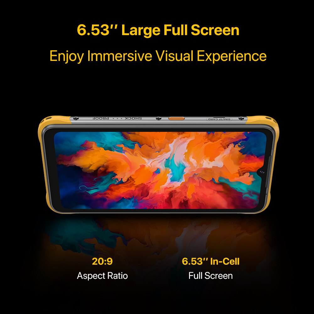 UMIDIGI BISON X10 Global Version Rugged Smartphone IP68&IP69K 64GB NFC 20MP Triple Camera 6150mAh Phone