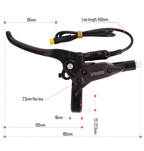 GT03 E-Bike MTB Scooter Split 2100mm Tubing Price Left Disc Cut Power Off Xod Bafang Parts 3 Pin Hydraulic Brakes for Bikes