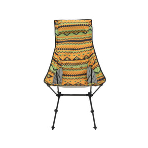 Ultralight Portable Folding Chair Garden Chair Ethnic Customs with Storage Bag and Pillow Aluminum Bracket Outdoor Fishing Camp