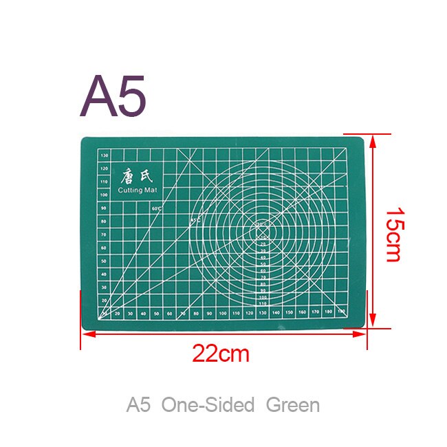 Professional Cutting Mat for Sewing Craft Hobby Scrapbooking Quilting Project, Self Healing Double-Sided Rotary Green Board Pad
