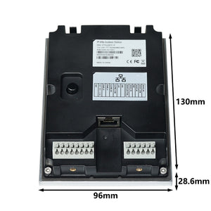 DH Multi-Language IP Video Intercom KIT,VTO2201F-P & VTH5421HW /VTH5421HB & PoE switch,support SIP, replace VTO2202F-P-S2