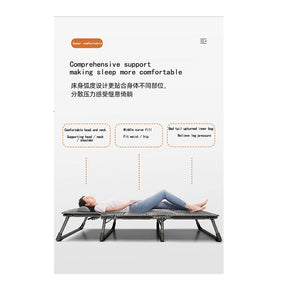 Office Siesta Marching Bed Recliner Siesta Folding Bed Single Family Simple Portable Durable Bed