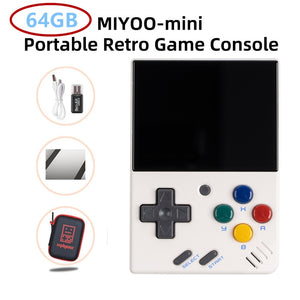 MIYOO MINI V2 Portable Retro Handheld Video Game Console Linux System Classic Gaming Emulator 2.8Inch IPS HD Screen Games Gifts