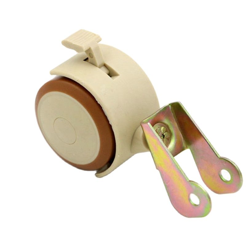 Baby Bed Universal Casters Children Wheel With Brake Lever Splint Wheel Mute