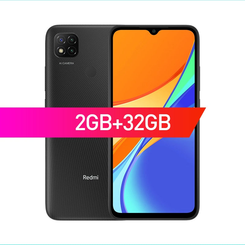 Global Version Xiaomi Redmi 9C 32GB 64GB Smartphone 6.53 Inch 13MP Triple Camera 5000mAh MTK Helio G35 Octa Core 4G Mobile Phone