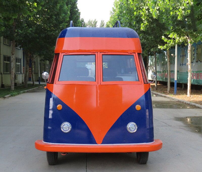 Hamburger Vending Cart Towable Fast Food Trailer  Electric Movable Outdoor Street Food Truck Catering Kiosk
