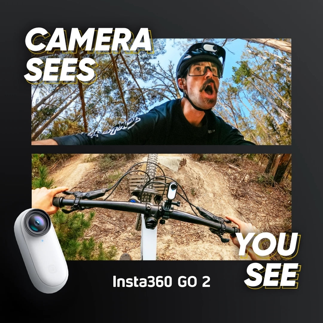 Insta360 GO 2 32G 64GB Small Action Camera Mini Sport Vlog Video Camera Insta360 Go 2 32G 64G Camera Go2 For IPhone and Android