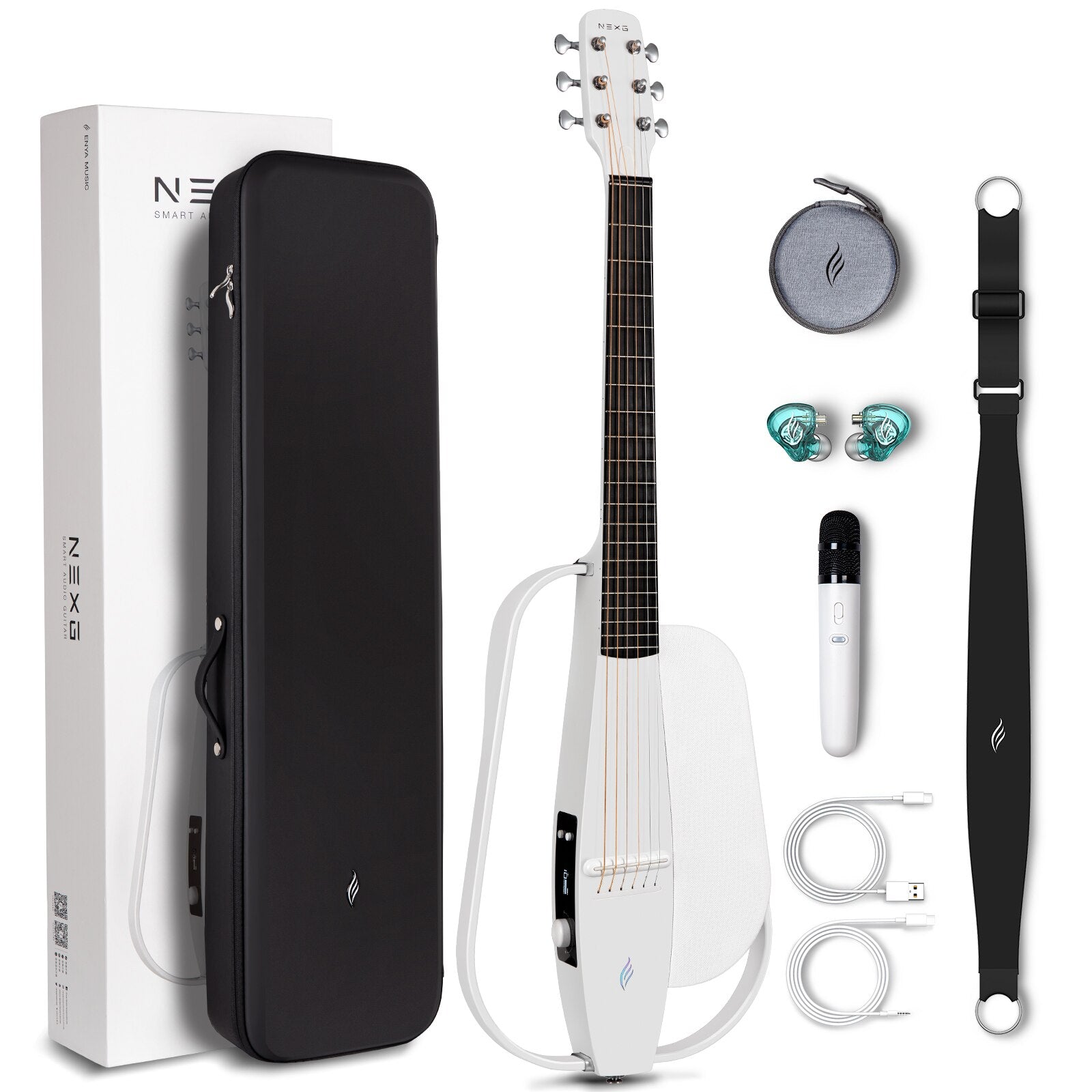 Enya 38 inch silent guitar NEXG intelligent sound carbon fiber acoustic guitar