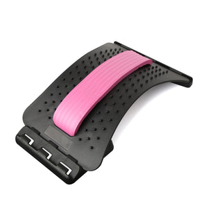 Back Roller Fitness Equipment Back Massage Stretcher Lumbar Support Relaxation Massager Spine Board Pain Relief Office Home Use