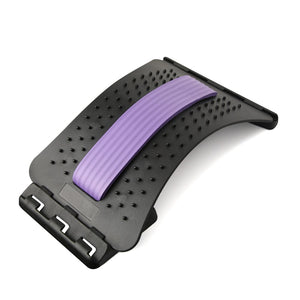 Back Roller Fitness Equipment Back Massage Stretcher Lumbar Support Relaxation Massager Spine Board Pain Relief Office Home Use