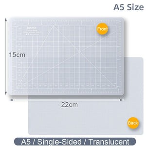 Professional Cutting Mat for Sewing Craft Hobby Scrapbooking Quilting Project, Self Healing Double-Sided Rotary Green Board Pad