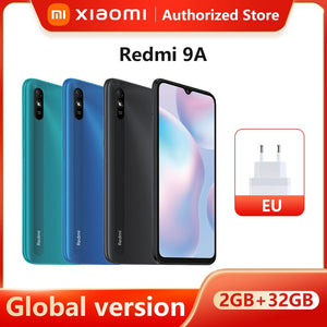 Global Version Xiaomi Redmi 9A 2GB RAM 32GB ROM Smartphone Brand New Telephone MTK Helio G25 Octa Core Redmi9a 32 Mobile Phone