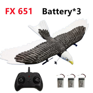 RC Plane Wingspan Eagle Bionic Aircraft Fighter Radio Control Remote Control Hobby Glider Airplane Foam Boys Toys for Children
