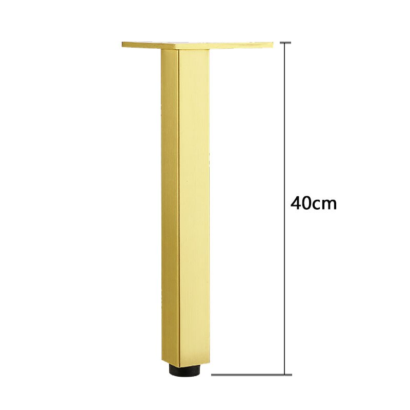 4pcs Adjustable Legs for Furniture Metal Black Gold Coffee Table Leg Sofa Bed Chair TV Bathroom Cabinet Replacement Foot Fitting