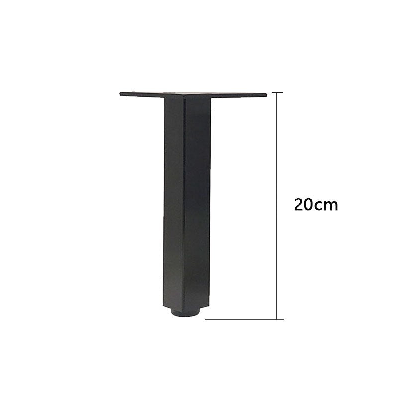 4pcs Adjustable Legs for Furniture Metal Black Gold Coffee Table Leg Sofa Bed Chair TV Bathroom Cabinet Replacement Foot Fitting