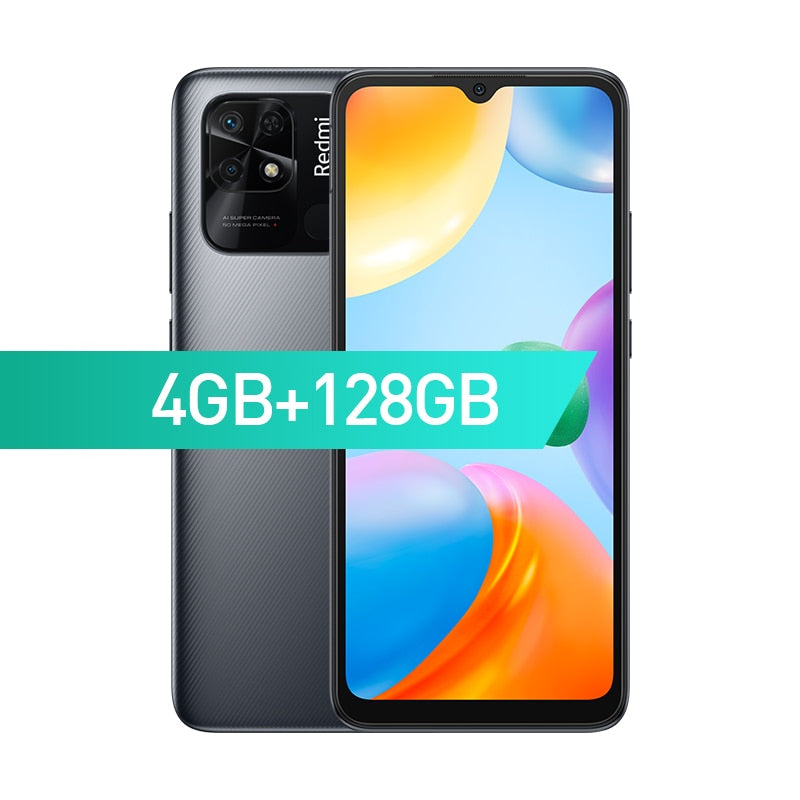 Global Version Xiaomi Redmi 10C 4GB 64GB / 4GB 128GB Smartphone Snapdragon 680 Octa Core 6.71" Display 50MP Rear Camera 5000mAh